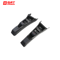 Console centrale en fibre de carbone sèche LHD/RHD avec accoudoir tunnel pour G80/G81/M3/G82/G83/M4/G87/M2-GAT – Kit de rétrofit/amélioration en carbone