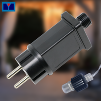 Alimentation électrique de haute qualité EU IP44, prise durable, CE GS 1A 2A 12V DC, adaptateur étanche pour éclairage LED de Noël