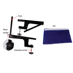 Konford Tùy Chỉnh Bóng Bàn Net Bài Thiết Lập Di Động Dễ Dàng Thiết Lập Vít Kẹp Cao Cấp Quy Định Kích Thước Đen Trắng <span class=keywords><strong>Ping</strong></span> <span class=keywords><strong>Pong</strong></span> Net Bài - Product Image 2