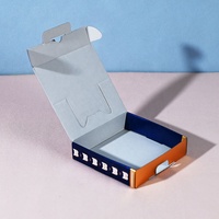Boîte d'emballage en carton ondulé personnalisée pour aliments pour animaux de compagnie (chiens et chats), certifiée FSC et RoHS, pliable et scellée