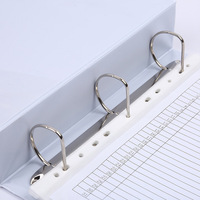 Classeur A4 à trois pochettes en PVC, vente en gros d'usine, 2 pouces, 3 trous, classeur à anneaux, classeur à feuilles mobiles, stockage de données, livre