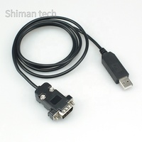Cable Adaptador USB a DB9 Macho Serial RS232