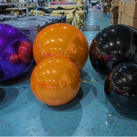 Publicité personnalisée pour décoration de fêtes et d'événements Ballon miroir coloré et brillant Boule miroir gonflable sphère miroir gonflable en PVC