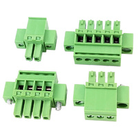 Bloc de bornes à bride mâle-femelle pas de 3,81 mm - Type enfichable pour montage sur panneau avec options de connecteurs multiples sans soudure