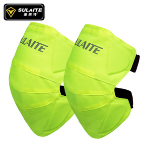 Rodilleras Sulaite de Nailon Fluorescente, Equipo de Protección Unisex para Ciclismo - Product Image 1