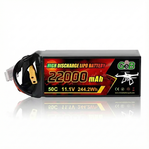 Drone Bataryası <span class=keywords><strong>22.2V</strong></span> 5200mAh 6s <span class=keywords><strong>Lipo</strong></span> Batarya <span class=keywords><strong>50C</strong></span> 100C Büyük Kapasiteli Lityum Polimer Batarya Drone Oyuncaklar için - Product Image 4