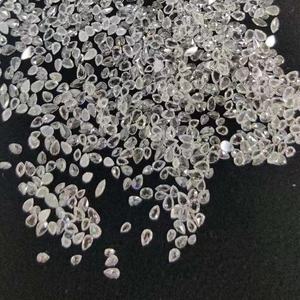 ジュエリー作り用小型メレー0.01-0.12ct DEFカラー梨カットローズカットルース天然石ダイヤモンドルース - Product Image 2