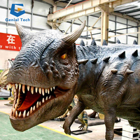 SG-KN-2101702 Carnotaurus Animatronique Chasseur de la Période Crétacée, Dinosaure Animé