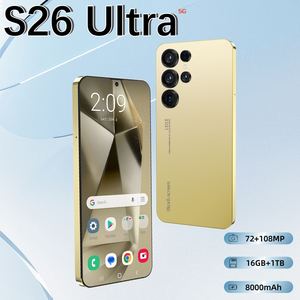 Cellulare S26 Ultra a Basso Costo con Schermo Intero, 16GB+1TB |   Ultimo Modello 2026 con Stilo |   <span class=keywords><strong>Android</strong></span> 15 e compatibile con 5G - Product Image 2