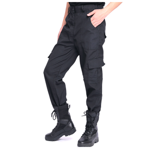 Pantalon cargo pour homme DFP0233, taille élastique, résistant aux déchirures, avec plusieurs grandes poches, pantalon cargo long - Product Image 2