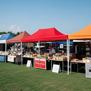 Tùy chỉnh thực hiện in gấp 3x3 10x10 Toldo plegable khung nhôm bật lên Lều marquee gazebo triển lãm thương mại lều với tường - Product Image 3