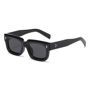 <span class=keywords><strong>Lunettes</strong></span> de soleil unisexes tendance 2026 en acétate, polarisées UV400, réglables, de luxe, de créateur, avec logo personnalisé, confortables - Product Image 1