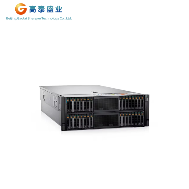 The Latest Model Intel Xeon Gold Medals 6448H*4 256G RAM 2*480G+4*2.4T HDD H755 4U Rack GPU Dells R960 Server