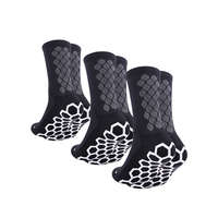 Chaussettes de football pour jeunes personnalisées de haute qualité avec logo, en coton, antidérapantes, respirantes, tricotées, avec grip pour le sport et le soccer