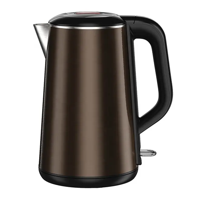 Color steel seamless electric kettle 1.7L stainless steel heating element + electric kettle