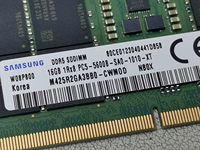 DDR5 5600MHz 16GB M425R2GA3BB0-CWM SODIMM Laptop RAM High Speed Stable Upgrade Replacement Memory Model