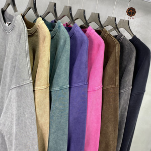 Tt OEM Tùy Chỉnh Puff In Ấn Hoodie & Áo Thiết Lập Quá Khổ Tracksuit Người Đàn Ông Của Phụ Nữ Mùa Đông 2024 Hai Mảnh Bộ Tracksuit Số Lượng Lớn - Product Image 5