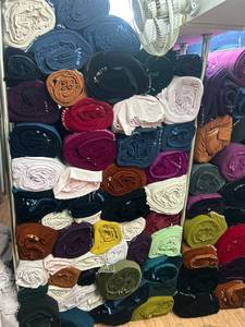 Tissu en velours Micro 9000 le plus vendu, matière douce et luxueuse pour robes, tenues de soirée, kurtis et ensembles pour femmes, en vente - Product Image 3