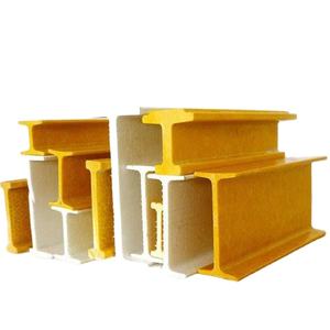 Viga de Fibra de Vidrio FRP de Alta Resistencia para Construcción - Product Image 1
