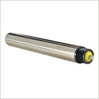 Rouleau en acier zingué robuste, diamètre 80 mm, longueur 1400 mm