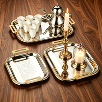 Grensoverschrijdende licht-luxe ijzeren schaal voor snacks, snoep, desserts & fruit voor woonkamer, hotel, restaurant, bruiloftdecoratie