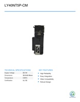 Module de sortie transistor 16 points M-ITSUB PLC LY40NT5P-CM d'occasion, contrôleur logique programmable pour l'automatisation industrielle