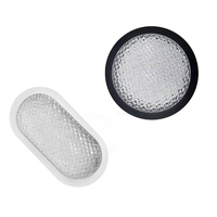 Applique murale LED étanche, forme ronde et ovale, éclairage extérieur pour bateau, jardin, escalier, couloir