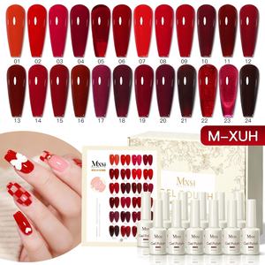 Ensemble de <span class=keywords><strong>vernis</strong></span> à ongles en gel réfléchissant rose fluorescent de 15ml avec logo personnalisé AS <span class=keywords><strong>Vernis</strong></span> à ongles en gel UV LED semi-permanent à base d'eau - Product Image 2