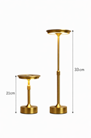 Lampe de table sans fil Senya-Pro élégante, à commande tactile, à intensité variable, LED chaude, pour la décoration de table de restaurant, vente en gros