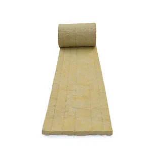 900 mm width rock stone wool roll supplier rock mineral wool felt for roofing insulation