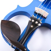 Starway Brand Stringed Instrument 4/4 Basswood Violin With Fittings Cable Headphone Case
