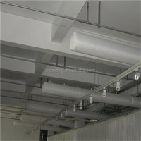 Conduits d'air en tissu IFR Diverses méthodes de levage Design industriel Rectangle carré Flexible pour salle de sport Utilisation hospitalière Divers