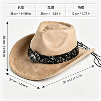 Chapeaux de cowboy personnalisés à faible MOQ, chapeaux de printemps, brunch familial du dimanche de Pâques avec logo personnalisé, vente en gros, nouveau style pour cadeau