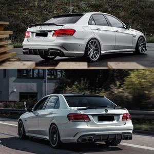 Diffuseur arrière en fibre de carbone de style B pour la nouvelle Mercedes-Benz Classe E W212 E300 <span class=keywords><strong>E200</strong></span> E63 2013-2016 - Product Image 2