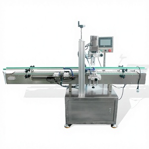 Máquina Tapadora Automática de Gran Tamaño para Línea de Producción de 2 Metros, Tapadora de Rosca para Botellas de Bebidas, Detergente para Ropa y Gel de Ducha - Product Image 1