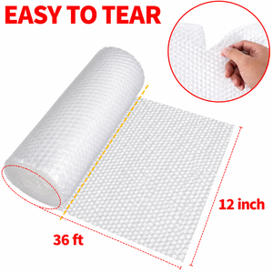Rollo de Burbujas de Aire Perforadas al por Mayor, Película de Embalaje Acolchada, Envoltura de Aire <span class=keywords><strong>para</strong></span> Cajas de Envío, Suministros de Embalaje <span class=keywords><strong>para</strong></span> Paquetes - Product Image 3