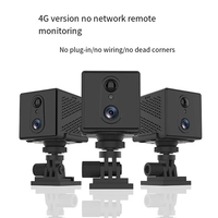 Mini Cámara de Seguridad Inteligente para el Hogar con Visión Nocturna, Audio Bidireccional, Batería Integrada, WIFI, Monitor para Bebés, CMOS 8MP, Gran Angular de 145°