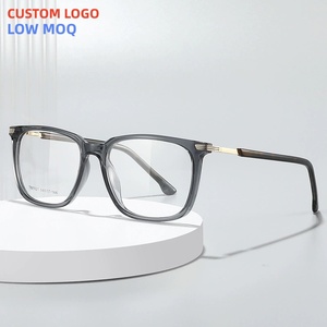 Nouveauté Lunettes <span class=keywords><strong>de</strong></span> <span class=keywords><strong>vue</strong></span> à monture carrée Mode rétro TR90 Femmes Hommes Épaisseur tendance Montures <span class=keywords><strong>de</strong></span> lunettes personnalisées - Product Image 1