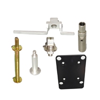 Fabrication sur mesure de pièces usinées par fraisage et tournage CNC, acier inoxydable, micro-précision, service certifié ISO9001, OEM disponible