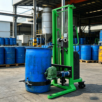 Prix usine Chine YL520A Benne basculante semi-électrique pour fûts, élévation 1,5 m, à débit contrôlé, pour fûts d'huile, avec variateur de vitesse