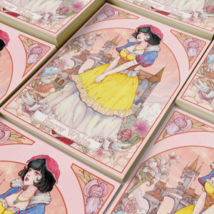 Quaderno Originale Biancaneve per Apprendimento, Stampa Offset Personalizzata, Blocco Note su Carta Offset, Carta da Lettera Personalizzata - Product Image 6