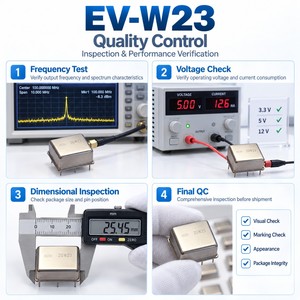<span class=keywords><strong>Oscilador</strong></span> de Cristal Controlado por Horno EV-W23 10-120 MHz 25.45 x 25.45 x 12.5 mm en Caja Metálica Compacta para Sincronización Industrial - Product Image 4