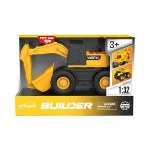 Инерционная машинка-грузовик из пластика 1:32, с функцией «толкай и езжай», светом и звуком, для мальчиков - Product Image 2