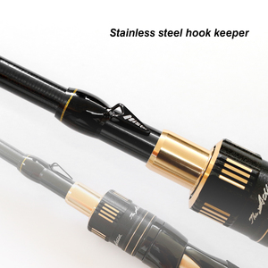 คันเบ็ดตกปลาแบบพกพา คาร์บอน EVA ขนาด 1.8ม./2.1ม./2.4ม. ปรับแต่งได้ สำหรับตกปลาในทะเลสาบและแม่น้ำ - Product Image 4