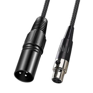 Кабель аудио Mini XLR (гнездо) - Kannon (штекер), бескислородная медь, двойное экранирование, для звуковой карты и прямых трансляций - Product Image 5