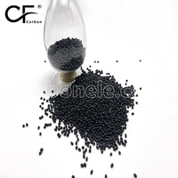 Granulés de nylon 12 renforcé de fibre de carbone, noir, résistant à la chaleur, faible déformation, pour l'automobile, l'industrie, PA12-CF-BCA2