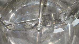 भाप हीटिंग स्टेनलेस स्टील रिएक्टर मिक्सिंग टैंक के लिए एजिटेटर ब्लेंडर एमुल्सीफायर होमोजेनाइज़र - Product Image 4