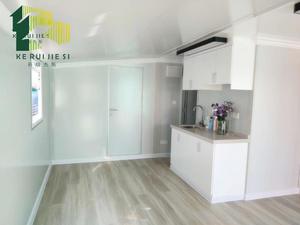 Casa Espandibile 3-in-1 con 2 Camere, Un <span class=keywords><strong>Bagno</strong></span>, Cucina, Armadietti, 38 Metri Quadrati, Struttura in Acciaio, Carport - Product Image 6