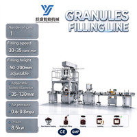 Machine de remplissage et de pesage automatique électronique pour granulés, noix, bonbons, aliments, haricots, céréales, avec ligne de remplissage, bouchage et étiquetage pour bocaux et bouteilles