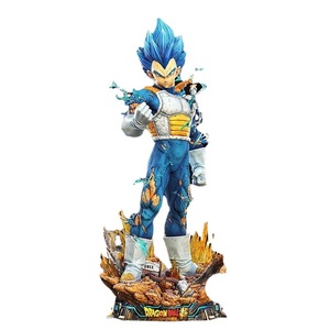 Figura de acción de Vegeta Super Saiyan, modelo de Anime de 55cm, Dragon Ball Z GK de gran tamaño, figura de acción de águila de tres cabezas, juguete de PVC - Product Image 5